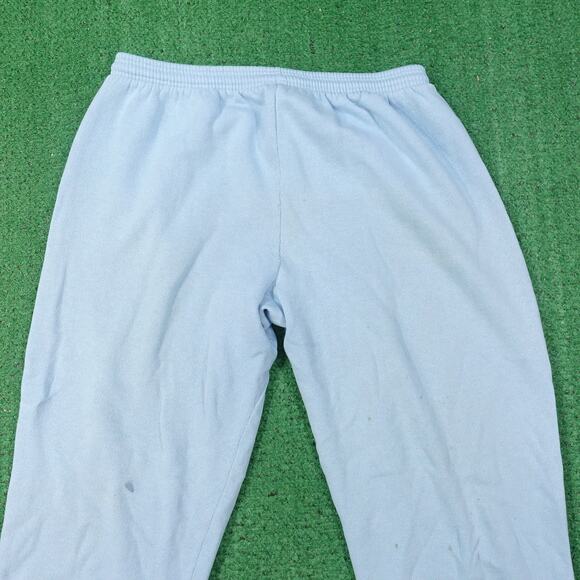 VINTAGE PANNILL USA MADE 70s 80s LIGHT BLUE SWEATPANTS SIZE M MEDIUM **READ** - Picture 2 of 13